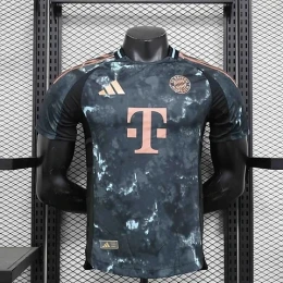 Футболка Bayern Munich Away 24/25 Top black/red #1
