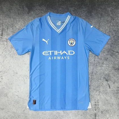 Футболка Man City Home 23/24 Top blue