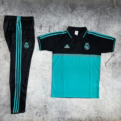 Костюм поло Real Madrid black/green