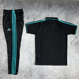 Костюм поло Real Madrid black/green #2