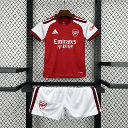 Детская футбольная форма Arsenal Home 26/27 red #1