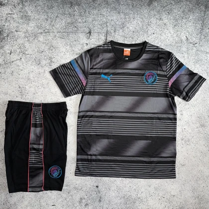 Футбольная форма Man City Training grey/black