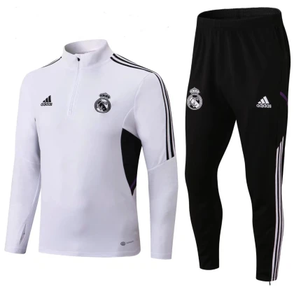 Детский костюм Real Madrid 23/24 white/black