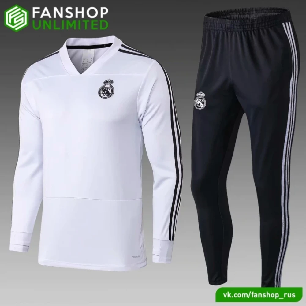 Костюм Real Madrid 18/19 white/black #1