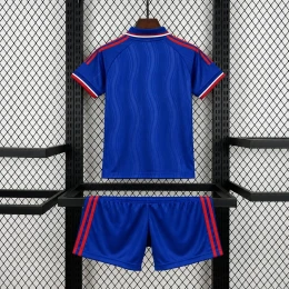 Детская футбольная форма Man United Away 26/27 blue #3