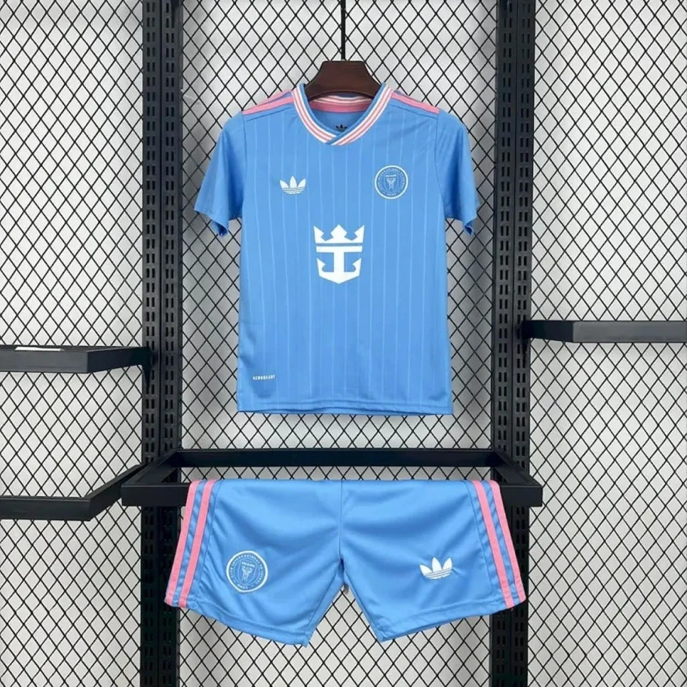 Детская футбольная форма Inter Miami Third 25/26 light blue #1