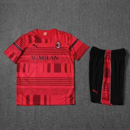 Футбольная форма Milan Training red/black