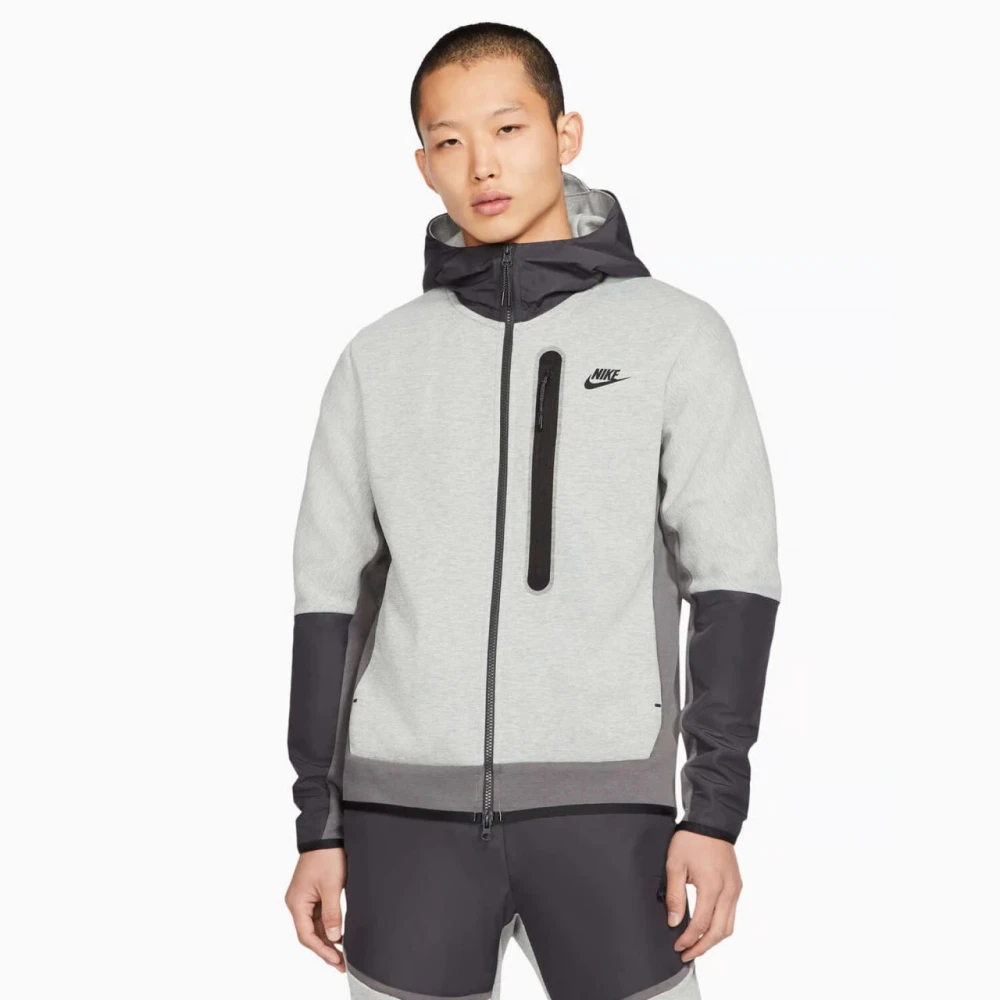 Костюм Nike Tech Fleece Full Zip Windrunner grey/black #2