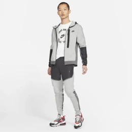 Костюм Nike Tech Fleece Full Zip Windrunner grey/black #1