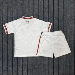 Детская футбольная форма Liverpool Away 26/27 white/red #2