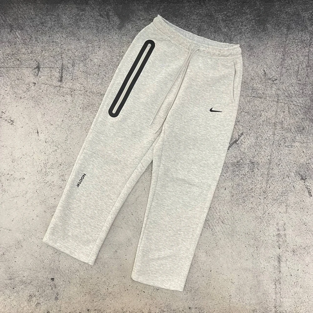 Костюм Nike x Nocta Tech Fleece zip logo grey/black #3