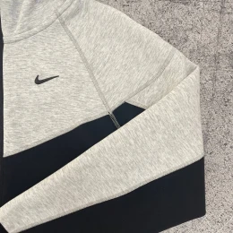 Костюм Nike x Nocta Tech Fleece zip logo grey/black #4