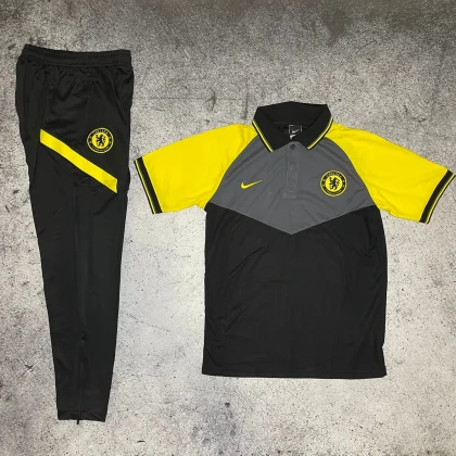 Костюм поло Chelsea black/yellow