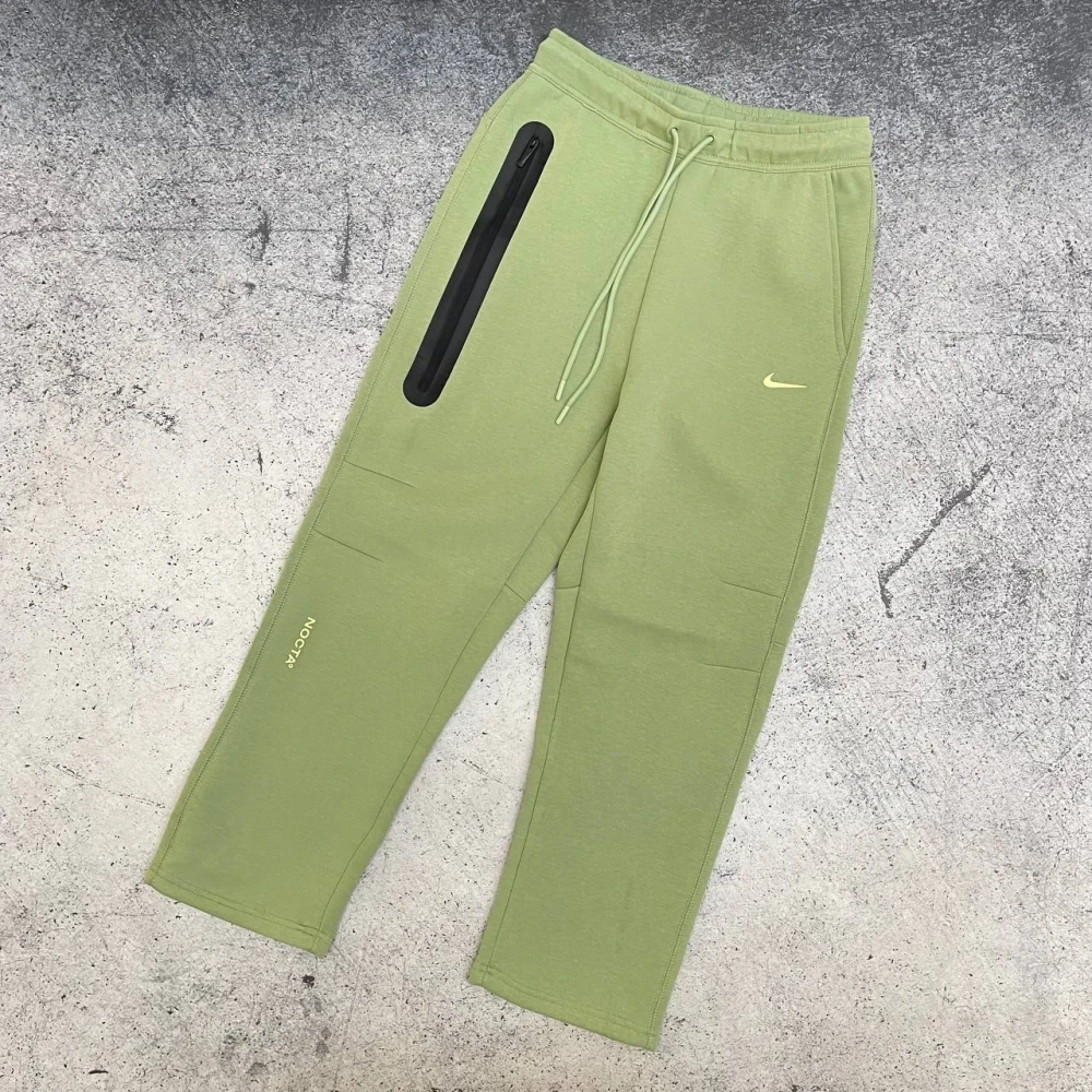 Костюм Nike x Nocta Tech Fleece zip logo green #3