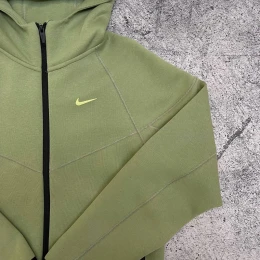 Костюм Nike x Nocta Tech Fleece zip logo green #5