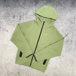 Костюм Nike x Nocta Tech Fleece zip logo green #4