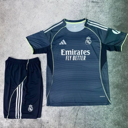 Футбольная форма Real Madrid Away 25/26 dark blue
