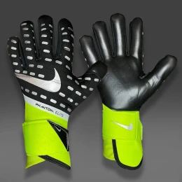 Вратарские перчатки Nike Phantom Elite black/volt #1