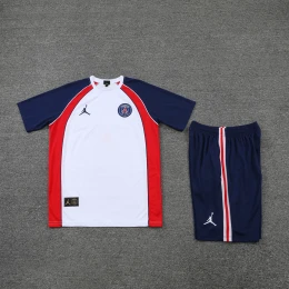 Футбольная форма PSG J Training white/navy #1