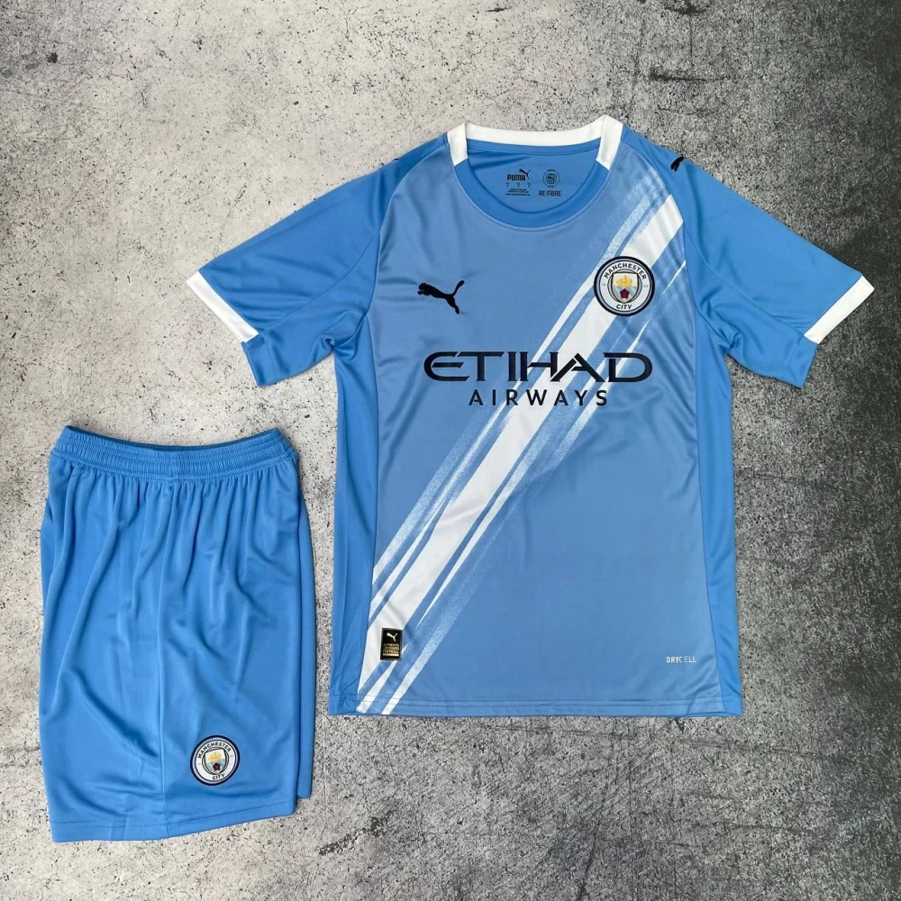 Футбольная форма Man City Home 25/26 blue #1