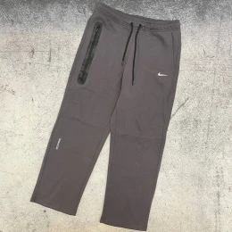 Костюм Nike x Nocta Tech Fleece zip logo dark grey #4