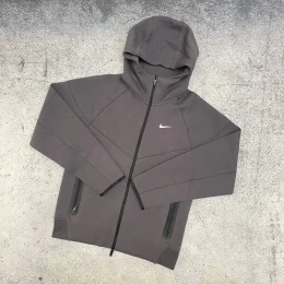 Костюм Nike x Nocta Tech Fleece zip logo dark grey #5