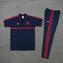 Костюм поло Bayern Munich navy/red #1