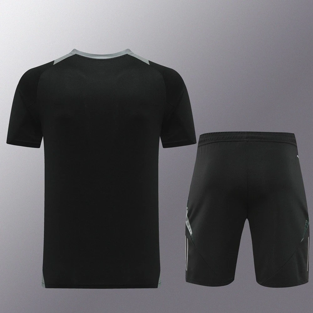Футбольная форма Adidas black/grey #3