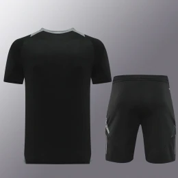 Футбольная форма Adidas black/grey #3