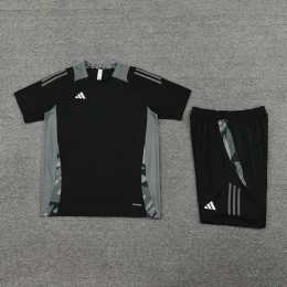 Футбольная форма Adidas black/grey #4