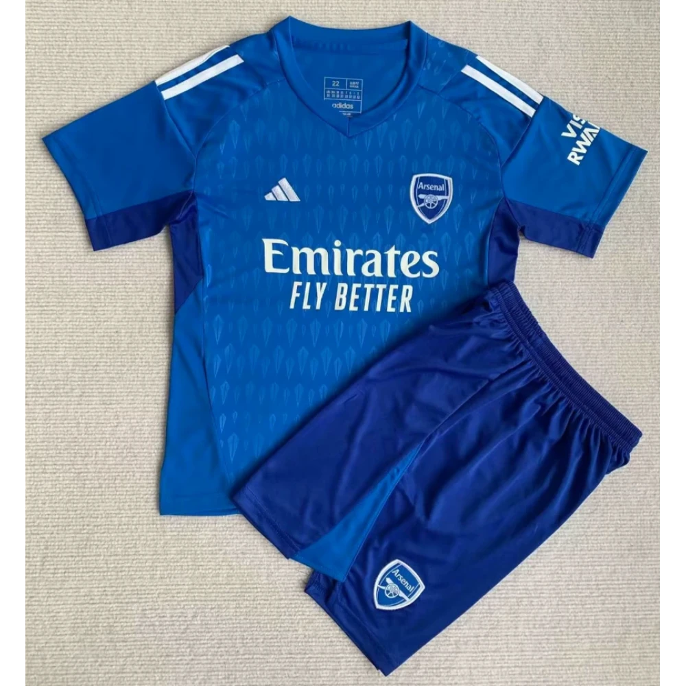 Детская футбольная форма Arsenal GK 23/24 blue #1