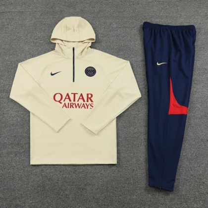 Костюм худи PSG biege/navy
