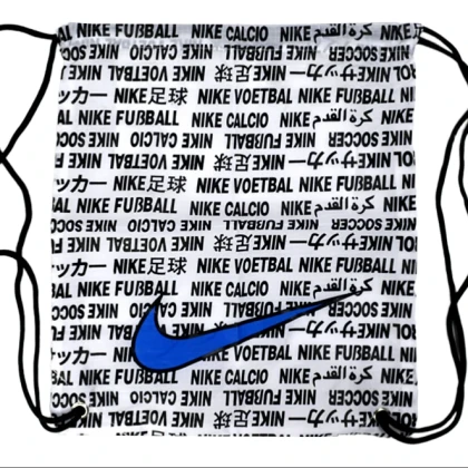 Сумка-мешок Nike Mercurial white/black