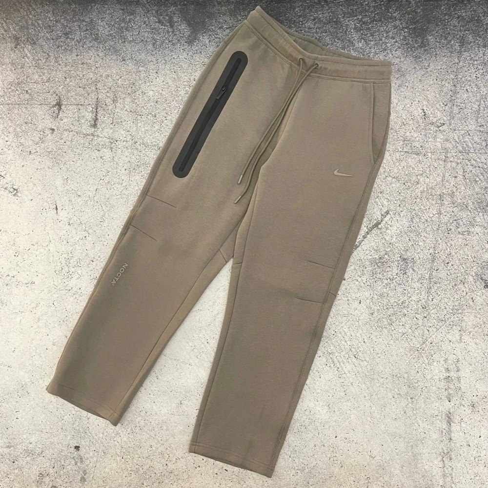 Костюм Nike x Nocta Tech Fleece zip logo brown #5