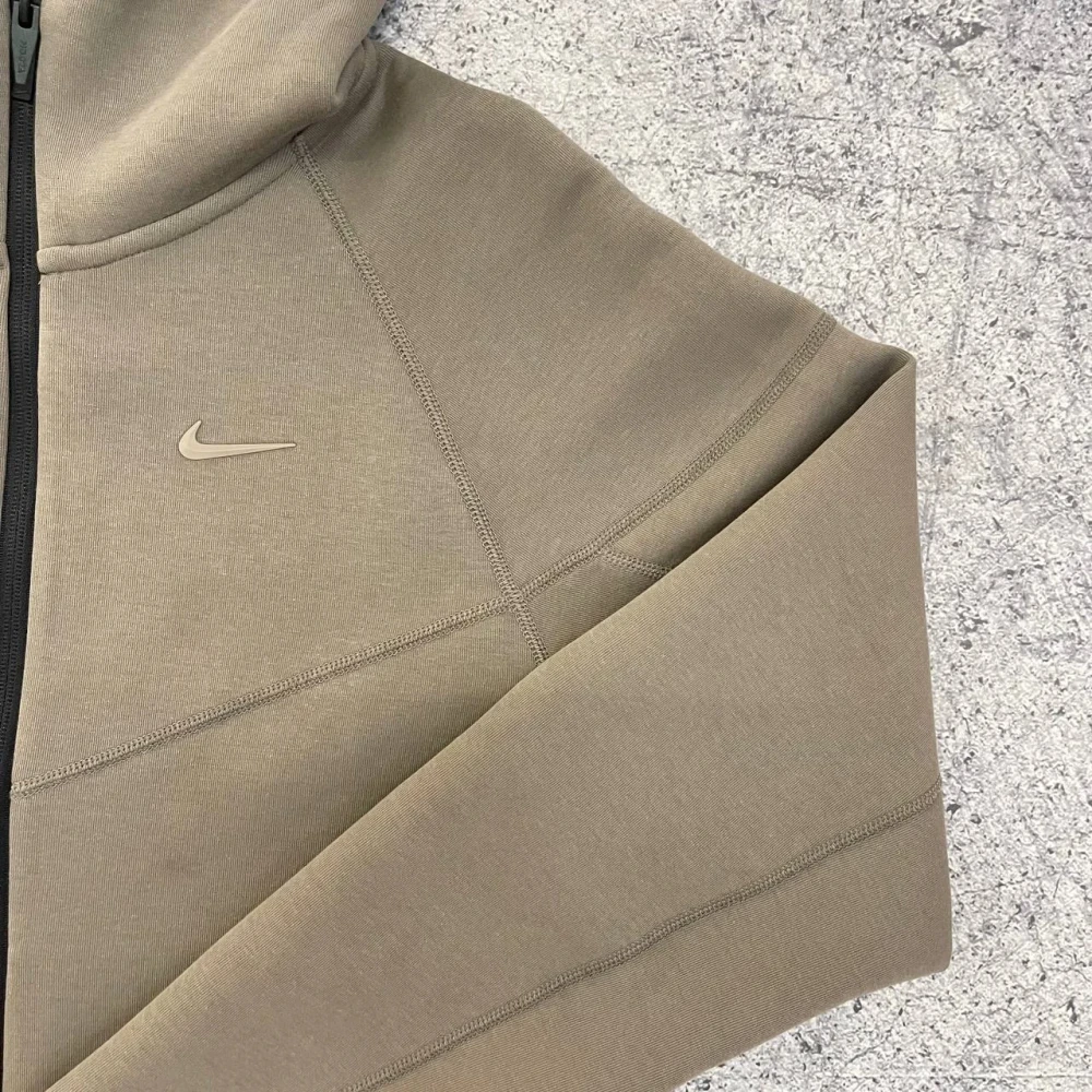 Костюм Nike x Nocta Tech Fleece zip logo brown #4