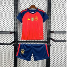 Детская футбольная форма Spain Champions Home 26/27 red #1
