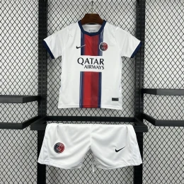 Детская футбольная форма PSG Home 26/27 white/navy #1