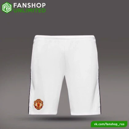 Шорты Man United white