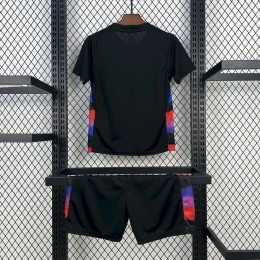 Детская футбольная форма England Away 25/26 black #2