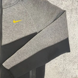 Костюм Nike x Nocta Tech Fleece zip logo dark grey/black #2