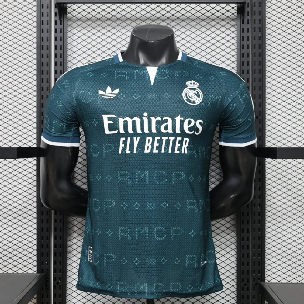 Футболка Real Madrid Away 26/27 Top dark green #1