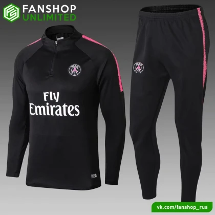 Костюм PSG black/pink