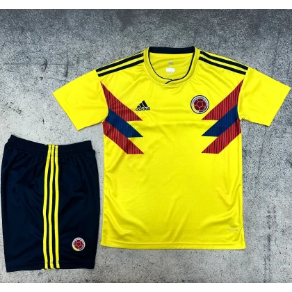 Футбольная форма Colombia 17/18 Home yellow/black