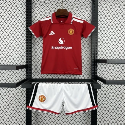 Детская футбольная форма Man United Home 26/27 red