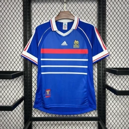 Футболка France Retro Home blue/white #1