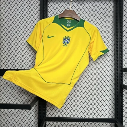 Футболка Brazil Retro Home yellow