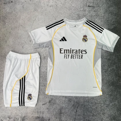 Футбольная форма Real Madrid Home 25/26 white
