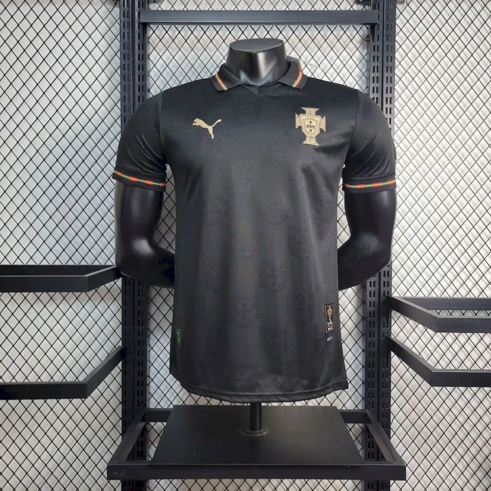 Футболка Portugal Third 26/27 Top black #1