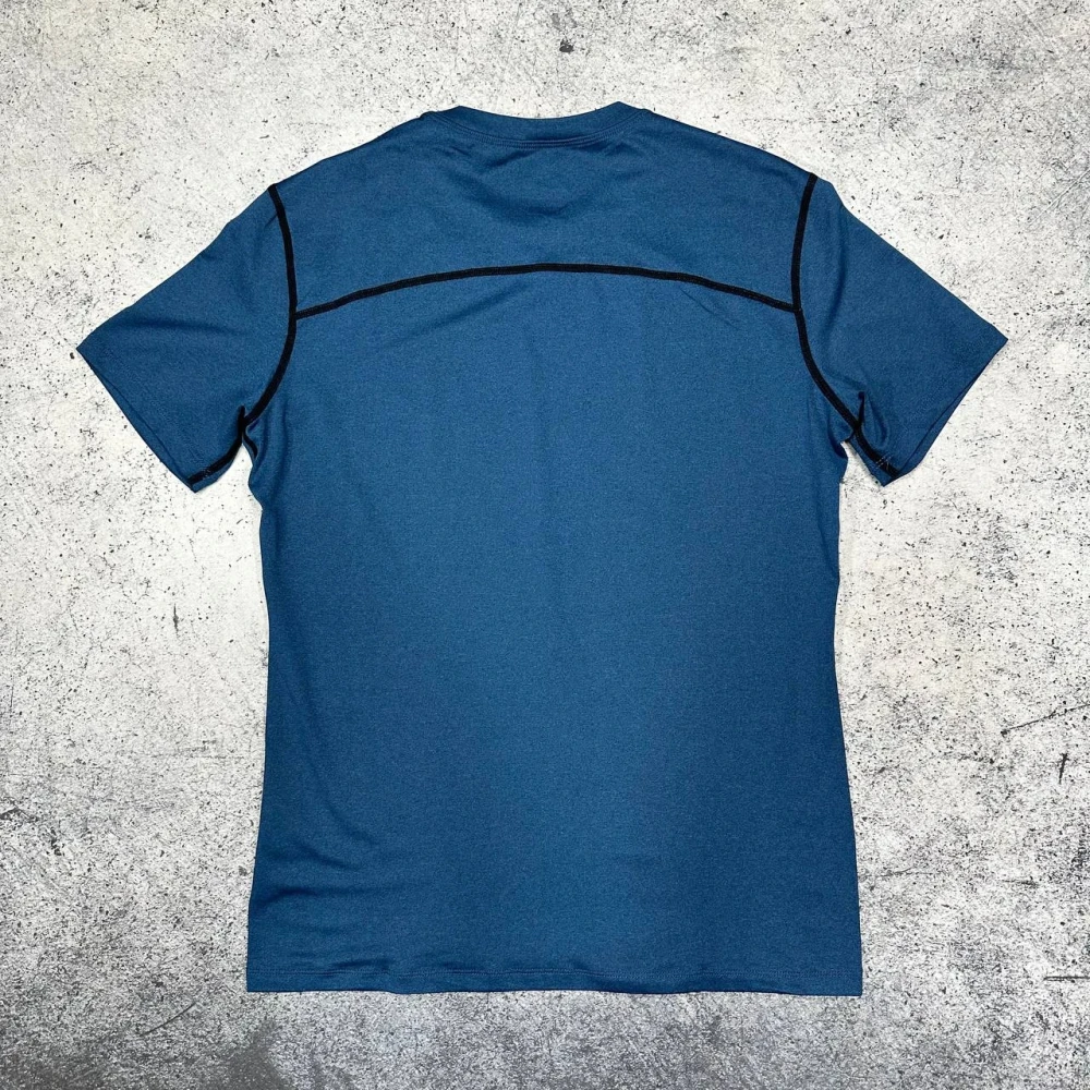 Термо футболка Nike SS dark blue #4