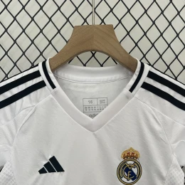 Детская футбольная форма Real Madrid Home 24/25 white #3